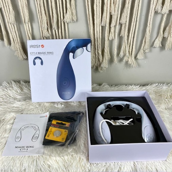 iRESt C77-3 Magic Ring Intelligent Massage Care Cervical Spine - Picture 1 of 5